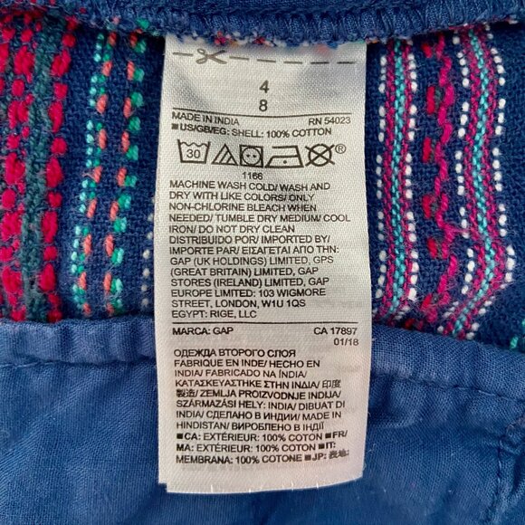 GAP 100% Cotton City Shorts - Size 4 - Picture 6 of 6